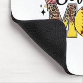 Mama Game Day Vibes Mütter Day Women Softball Mama Mousepad (Ecke)