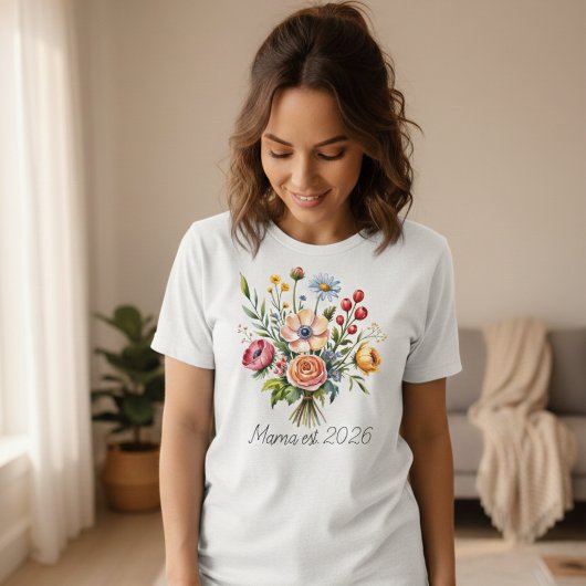 Mama Gans Est Spielend Weibliche Mutterschaft T-Shirt