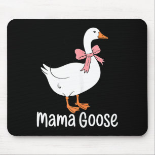 Mama Gans süße Vogel Liebhaber Mutter Muttertag Mousepad