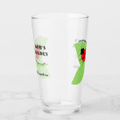 Mama Garden Beer Soda Ice Brille Glas (Rechts)