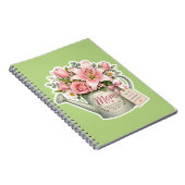 Mama Garten Blumen Notizblock (Rechte Seite)