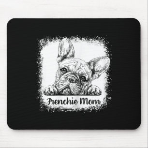 Mama gebleicht Niedliche französische Bulldog Mama Mousepad