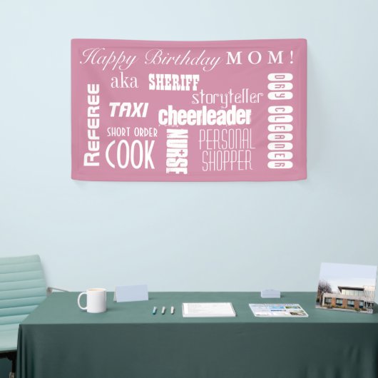 Mama-Geburtstag Banner (Messeveranstaltung)