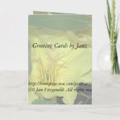 Mama Geburtstag Karte (Rückseite)