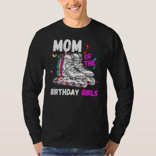 Mama Geburtstag Rolling Skate Geburtstag Familie P T-Shirt