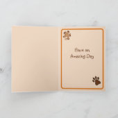 Mama Geburtstag vom Hund Karte (Innenseite)