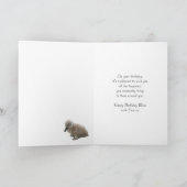 Mama Geburtstagskarte - Schwäne Karte (Innenseite)