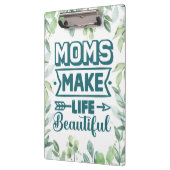 Mama Geburtstagskunst mit Foliage Klemmbrett (Links)