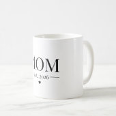 Mama Gegründet 2026 Kaffeetasse (VorderseiteRechts)