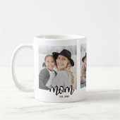 Mama Gegründet 3 Foto-Collage Kaffeetasse (Links)