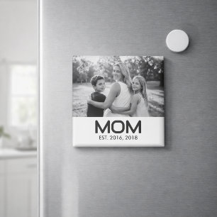 Mama Gegründet Foto-Geschenk Magnet