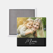 Mama Gegründet Foto Muttertag Magnet (Vorderseite/Rückseite)