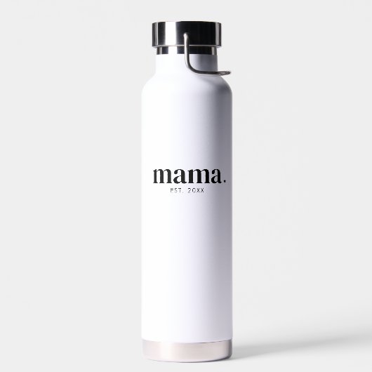 Mama Gegründet Neues Muttergeschenk  Trinkflasche (Links)