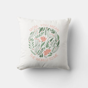 Mama Gemein die Welt zu mir Muttertagskissen Kissen