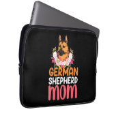 Mama German Shepard Shepherd Dog Laptopschutzhülle (Vorne Rechts)