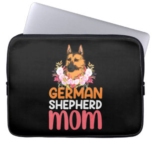 Mama German Shepard Shepherd Dog Laptopschutzhülle