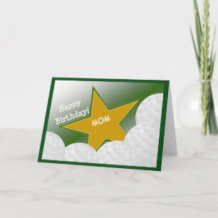 Mama - Gerne Geburtstagsgolfmutter! Karte