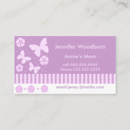 Mama-Geschäfts-Karten - Telefonnummerkarte