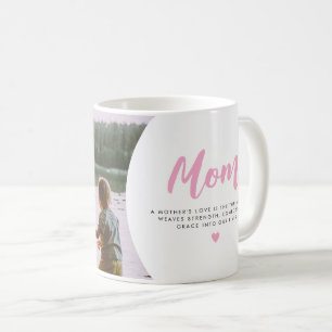 Mama Geschenk Benutzerfoto Mama Zitat Kaffeetasse