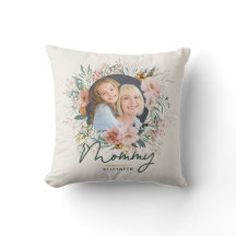 Mama Geschenk Foto Aquarellmütter Tag