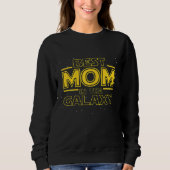 Mama Geschenk für die Junge Mutter Beste Mama in d Sweatshirt (Vorderseite)
