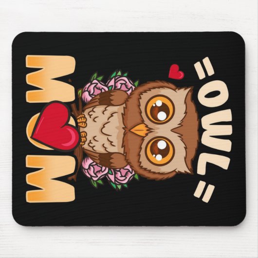 Mama | Geschenk für die Mama des Eigners Mousepad (Vorne)