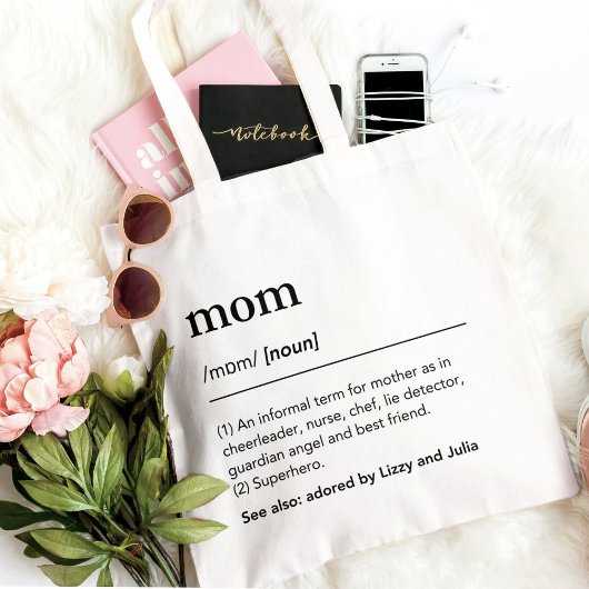 Mama Geschenke Custom Definition Moderne Funny Tragetasche