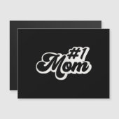 Mama Geschenke für Frauen Herz Muttertag Mutter  Magnetkarte (Vorne/Hinten)