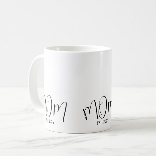 Mama: Geschenke für Junge Mütter Kaffeetasse (Vorderseite Links)