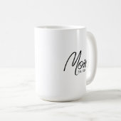 Mama: Geschenke für Junge Mütter Kaffeetasse (VorderseiteRechts)