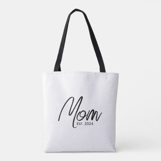 Mama: Geschenke für Junge Mütter Tasche (Rückseite)