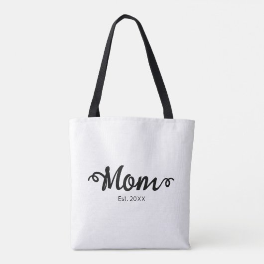 Mama: Geschenke für Junge Mütter Tasche (Rückseite)