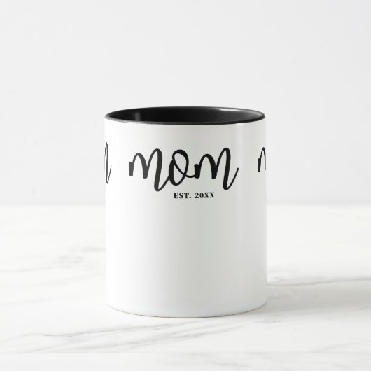 Mama: Geschenke für Junge Mütter Tasse (Zentrum)
