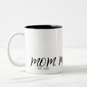 Mama: Geschenke für Junge Mütter Zweifarbige Tasse