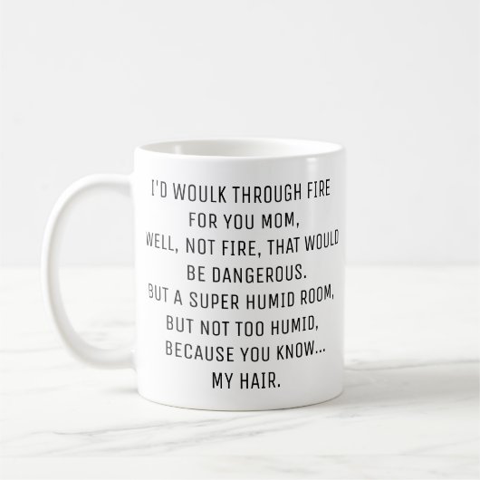 Mama-Geschenke, Geschenke von der Tochter, Geschen Kaffeetasse (Links)