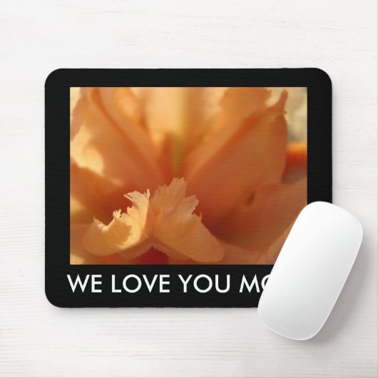 MAMA GIFT Mousepad CUSTOM Personlize Message (Mit Mouse)