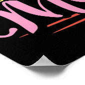 Mama gift| Zuhause ist dort, wo meine Mutter ist Poster (Ecke)