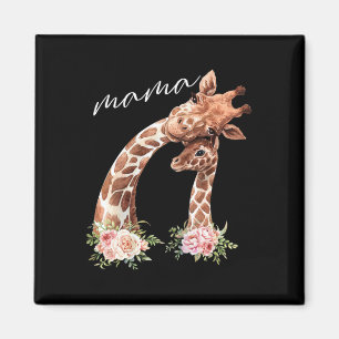 Mama Giraffe Shirt Junge Mutter Mommy Geschenk für Magnet