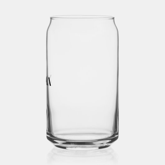MAMA Glass Trinkbehälter Geschenk Dosenglas (Links)