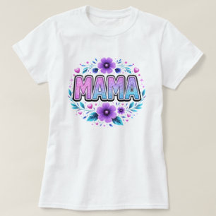 Mama Glitter Sparkle T-Shirt - Muttertagsgeschenk 