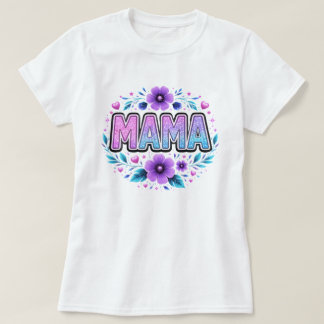 Mama Glitter Sparkle T-Shirt - Muttertagsgeschenk 
