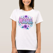 Mama Glitter Sparkle T-Shirt - Muttertagsgeschenk (Vorderseite)