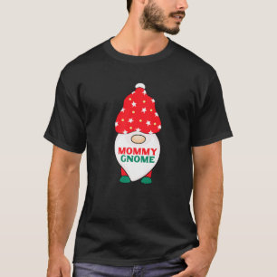 Mama Gnom lustige Gnome passende Weihnachtspyjama T-Shirt