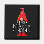 Mama Gnome Family Matching Group Weihnachtsartikel Magnet (Vorne)