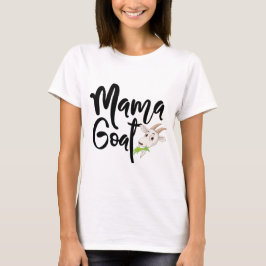 Mama Goat Women's Shirt - Niedliche Farm Animal Lo