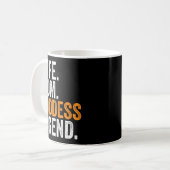 Mama Goddess Legend Funny Beruf Office Kaffeetasse (Vorderseite Links)