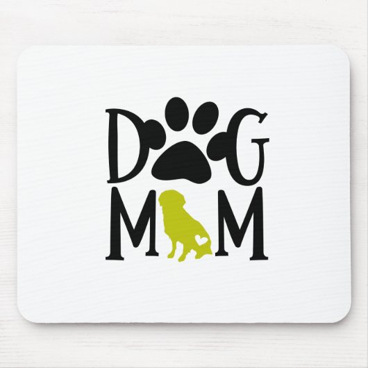 Mama Golden Retriever Mousepad (Vorne)