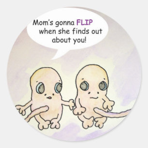 Mama Gonna Drehte zwei Sticker