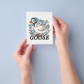 Mama Goose Albern Goose Mütter Day Flyer (Gruppe)