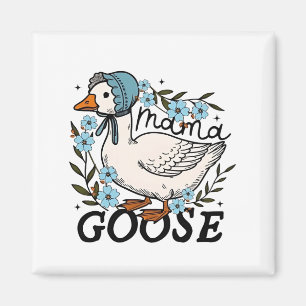 Mama Goose Albern Goose Mütter Day Magnet